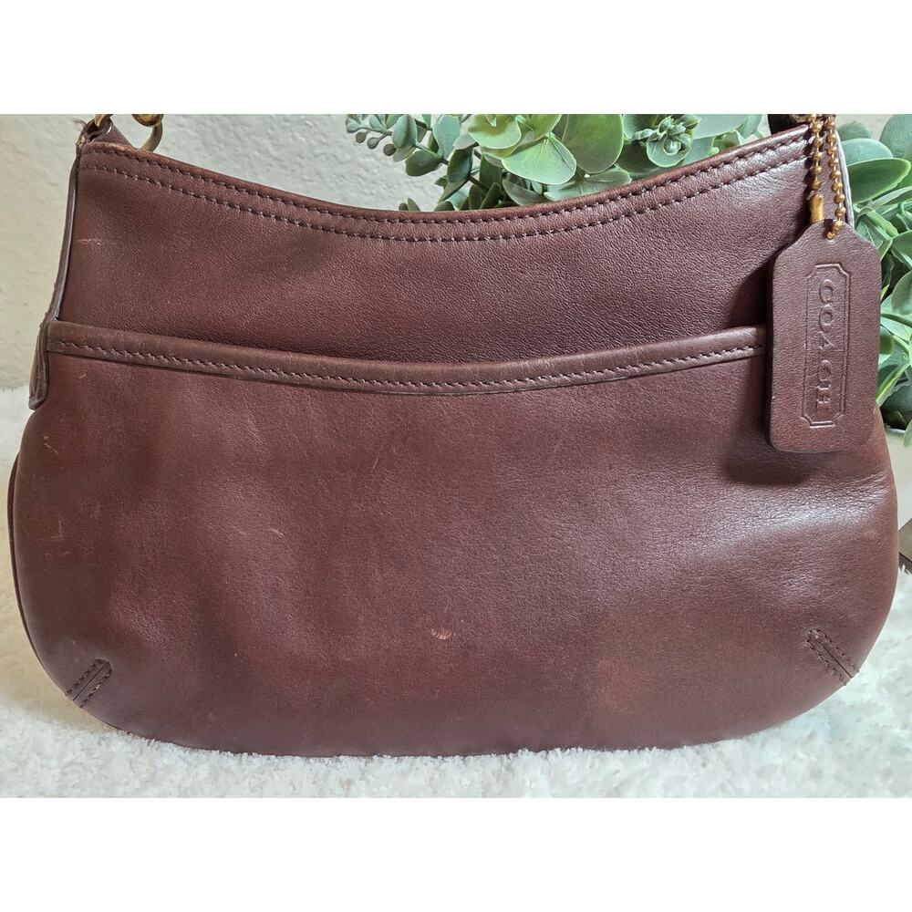 Vintage Coach Legacy Zip Top Shoulder Bag